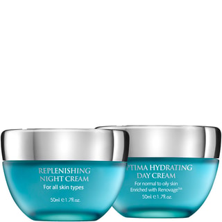 Crèmes jour & nuit - Peaux normales à grasses - 2 x 50 ml