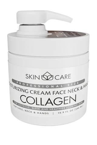 Crème hydratante et nourrissante au collagène - Tout type de peau - 500 ml