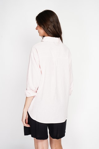 Linnen Blouse - Lichtroze
