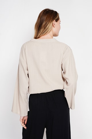 Linnen Top - Beige