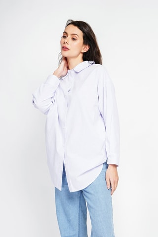 Blusa de lino - Violeta