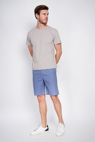 Camiseta de lino - Beige