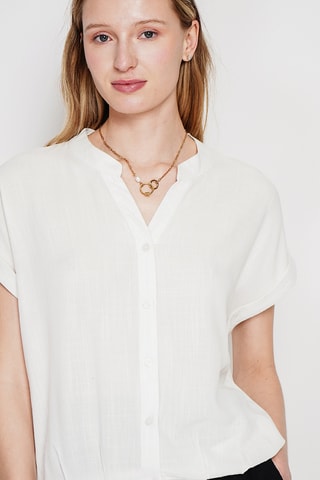 Linnen Blouse - Wit
