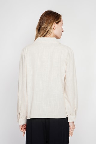 Linnen Top - Beige