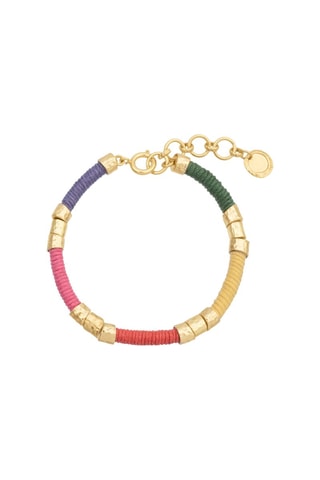 Pulsera - Dorado y rojo