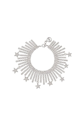 Pulsera - Plateado y blanco