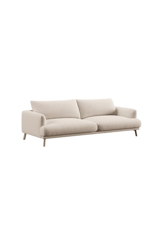 Canapé Margot - Beige - 4 places - Toucher velours