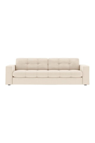 Canapé Yohan - Beige clair - 3 places - Toucher doux
