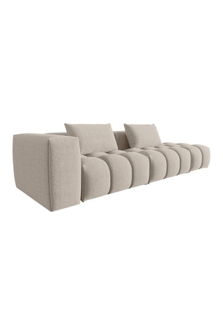 Canapé droit modulaire Lorella - Sable