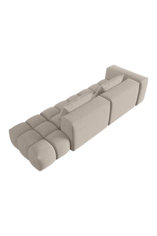 Canapé droit modulaire Lorella - Sable