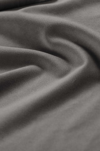 Canapé d'angle gauche - Gris - 5 places - En tissu velours