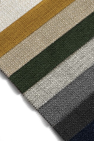 Canapé d'angle gauche - Beige - 5 places - En tissu structuré