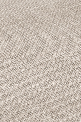 Canapé d'angle gauche - Beige - 5 places - En tissu structuré