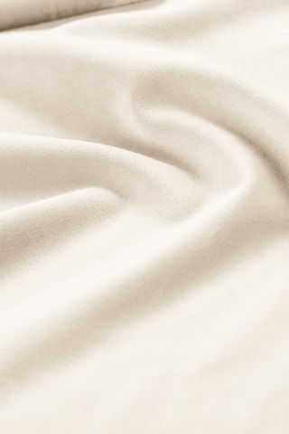 Canapé d'angle droit - Beige - 5 places - En tissu velours