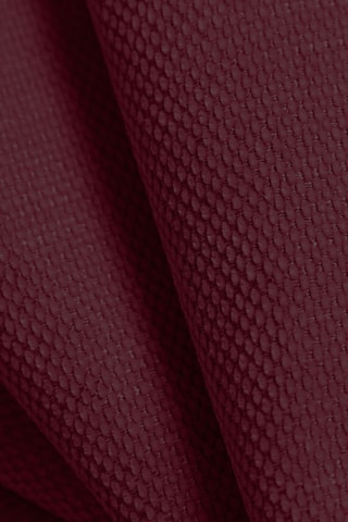 Canapé d'angle droit - Bordeaux - 4 places - En tissu chenille