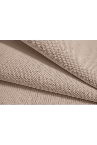 Canapé d'angle gauche - Beige - 3 places - En tissu chenille