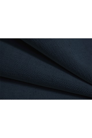 Canapé d'angle gauche - Bleu marine - 3 places - En tissu chenille