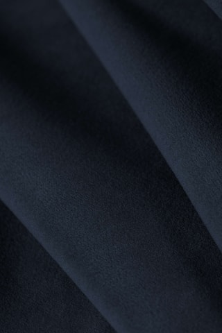 Canapé d'angle panoramique droit - Bleu marine - 6 places - En tissu velours