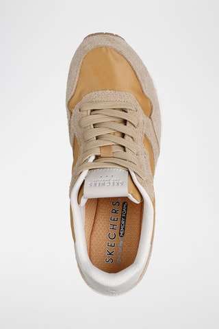 Baskets en nubuck Uno Vintage Dayz - Beige