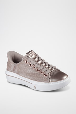 Baskets plateformes Snoop Dogg - Taupe