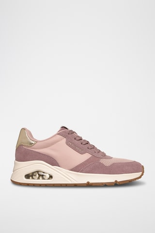 Baskets en cuir - Rose