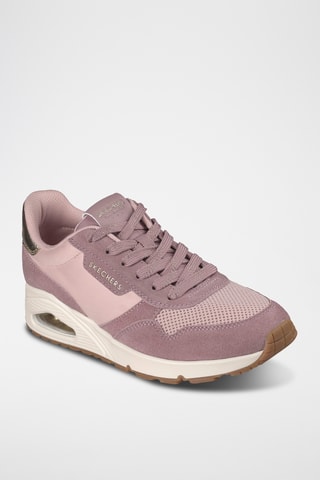 Baskets en cuir - Rose
