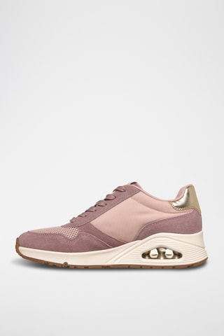Baskets en cuir - Rose