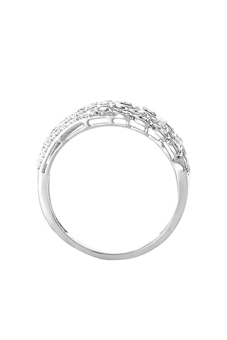 Bague Babylone Or blanc et diamants