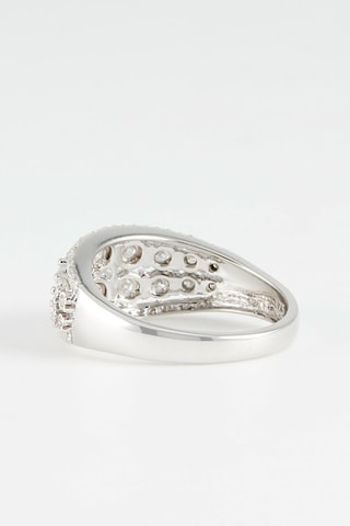 Bague Hazel 
Or blanc et diamants