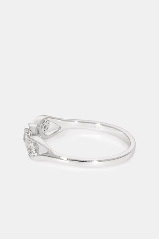 Bague Darcy - Or blanc et diamants