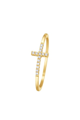 Bague - Or jaune et diamants