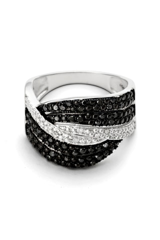 Bague Nocturne - Or blanc et diamants