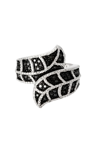 Bague Belle de Nuit - Or blanc et diamants