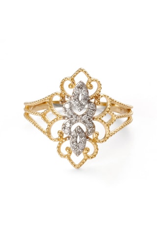 Bague Reflet d'Amour - Or jaune et diamants