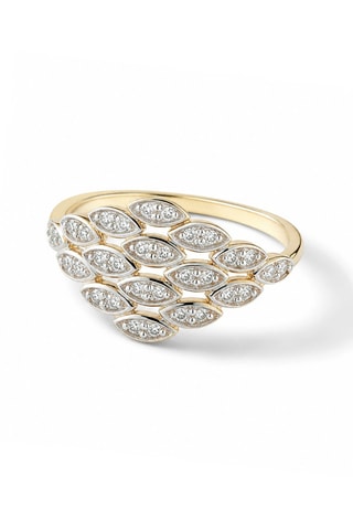 Bague Kudat - Or jaune et diamants