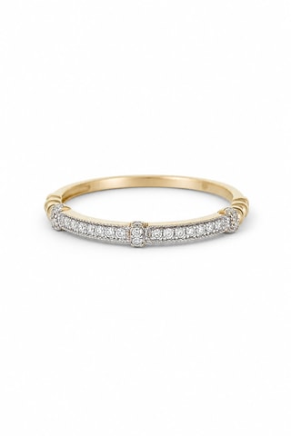 Bague Kota - Or jaune et diamants