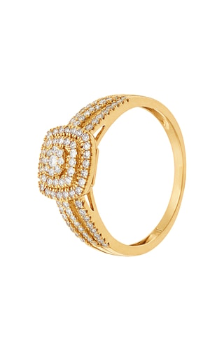 Bague Moromba - Or jaune et diamants