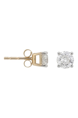 Puces Evidence - Or jaune et diamants