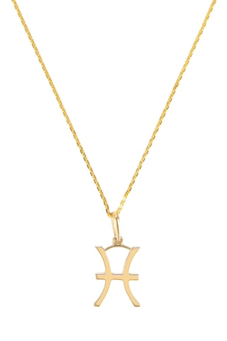 Pendentif Poisson - Or jaune