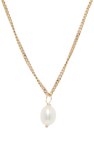 Pendentif Gama - Or jaune et perle de culture