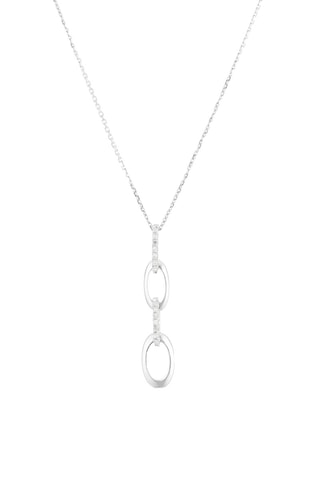 Pendentif Bari - Or blanc et diamants