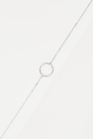 Bracelet Cercle - Or blanc et diamants