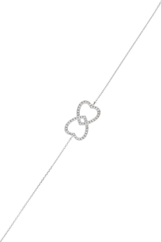Bracelet Akam - Or blanc et diamants