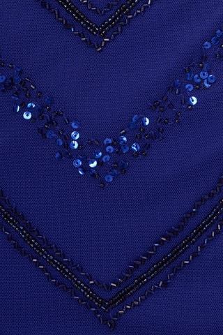 Robe droite - Bleu foncé