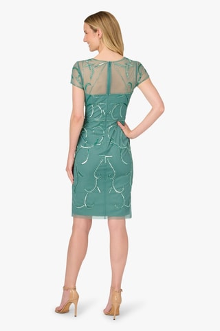 Robe fourreau - Vert
