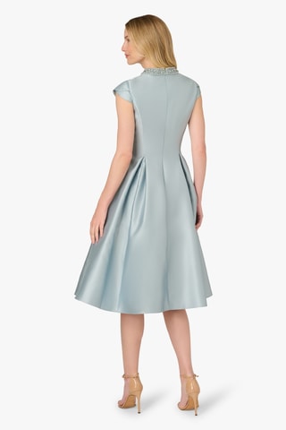 Robe midi - Bleu