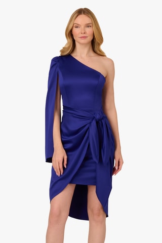 Robe asymétrique - Bleu