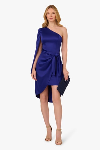 Robe asymétrique - Bleu