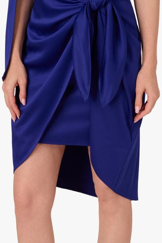 Robe asymétrique - Bleu
