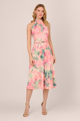 Robe midi sans manches - Bleu